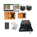 Kit punto venta pos para restaurante, cafeteria, paleteria tablet comandera
