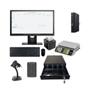 Kit punto de venta pos para tienda, fruteria, carniceria computadora