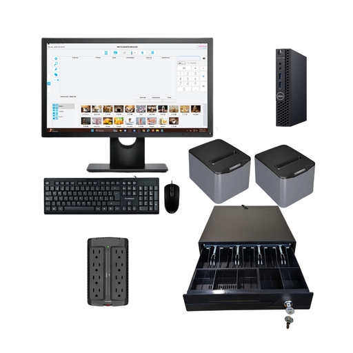 Kit punto venta pos restaurante, cafeteria, paleteria Computadora