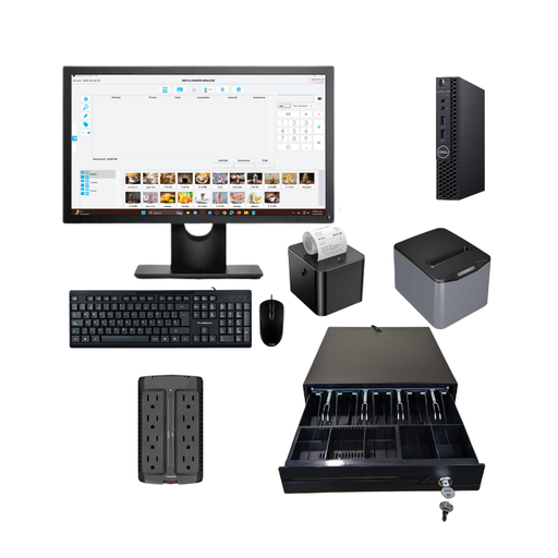 Kit punto venta pos restaurante, cafeteria, paleteria Computadora