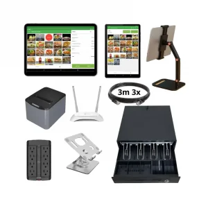 sistema por restaurante con pantalla para clientes