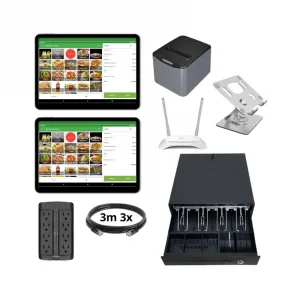 pantalla para clientes